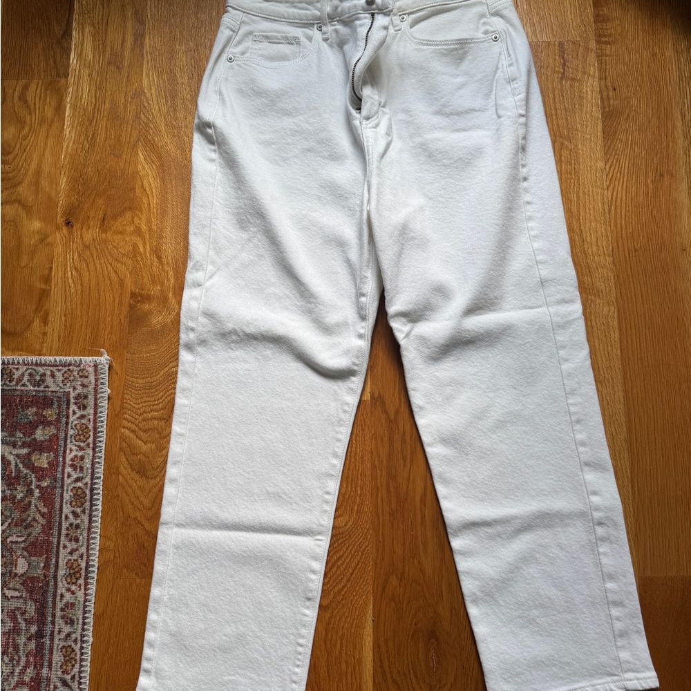 Classic White Loft Slim cut Jeans